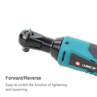 Mini tamaño M12 inalámbrico 3/8 "trinquete de iones de litio herramienta de reparación de automóviles inalámbrica eléctrica juego de caja de moldeo por soplado para supertienda mecánica