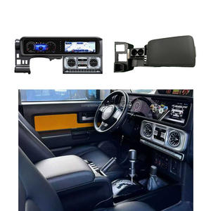 Radio de Coche Android de Pantalla Dual de 12.3 Pulgadas, Panel de Instrumentos Digital para Toyota Land Cruiser FJ 2007-2022 - Product Image 1