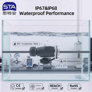 Cavo di Prolunga RJ45 Impermeabile IP67/IP68 Industriale con Connettore Maschio Circolare LED per Montaggio a Pannello CAT6 Cat5e Adattatore 5A - Product Image 5
