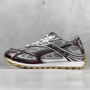 Nouvelles baskets montantes de luxe en maille de haute qualité pour hommes et femmes, style lacets, sport, équilibre, bout souple, chaussures de marche BV - Product Image 3