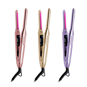 Lisseur et Boucleur <span class=keywords><strong>Mini</strong></span> Portable Plaque la Plus Fine 2 en 1 de Qualité Professionnelle pour <span class=keywords><strong>Cheveux</strong></span> <span class=keywords><strong>Courts</strong></span> et Barbe - Product Image 4