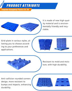 Bán Buôn <span class=keywords><strong>New</strong></span> HDPE Nhiệm Vụ Nặng Nề Đôi Phải Đối Mặt Với Môi Euro 4-Cách Tái Chế Di Chuyển Thổi Khuôn Nhựa Pallet - Product Image 5