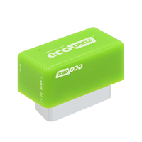 Ahorrador de Combustible para Automóviles Económicos, Chip Verde ECO Obd2, Caja de Optimización de Ahorro de Combustible OBD2 para Automóviles