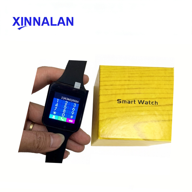 Hot Sale A1 Smart Phone Watch Sim Card Dual BT Wireless Sports Wristwatch in Stock for Men Women