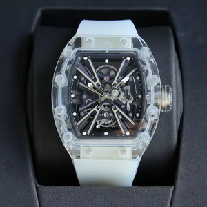 2026 Hot Selling Men's 12-01 <b>Automatic</b> <b>Chronograph</b> Skeleton Watch Transparent Sapphire Crystal 55H Power Reserve Luxury Wrist - Product Image 1