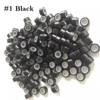 Anneaux en silicone pour micro-mèches V--light, fournisseur d'usine chinois, 5 mm, couleur personnalisée, usage commercial, outils pour extensions capillaires, modèle VL 80g