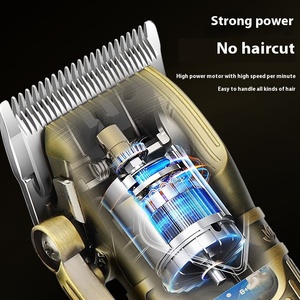 Ensemble de rasoirs électriques rétro professionnels 4 en 1 pour hommes <span class=keywords><strong>Tondeuse</strong></span> à cheveux et à barbe en acier inoxydable alimentée par USB pour le toilettage de la <span class=keywords><strong>tondeuse</strong></span> - Product Image 4