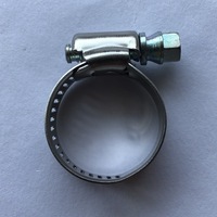 Collier de serrage en acier inoxydable de type américain, plaqué zinc, pour usage industriel lourd, avec garantie de 3 ans