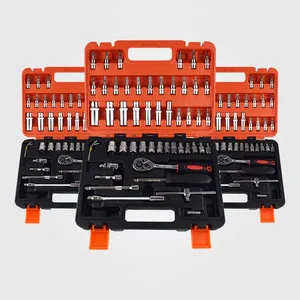 53 mảnh thiết lập của Chromium vanadi thép đa chức năng bảo trì hộ gia đình sửa chữa ô tô Ratchet cờ lê ổ cắm - Product Image 1