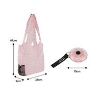 Sacs d'épicerie réutilisables en polyester RPET personnalisés et écologiques logo pliable imprimé