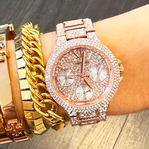 <span class=keywords><strong>Reloj</strong></span> Xzc Axz, el Más Vendido, <span class=keywords><strong>de</strong></span> Moda y Lujo, Modelo M-K con Incrustaciones <span class=keywords><strong>de</strong></span> Cristal Moissanite, Esfera Grande <span class=keywords><strong>de</strong></span> 43 mm, Correa <span class=keywords><strong>de</strong></span> Acero Inoxidable, Cuarzo, para <span class=keywords><strong>Mujer</strong></span> - Product Image 4