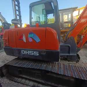 Petite pelle d'occasion Doosan Dh55 à bas prix avec moteur Yanmar et boîte de vitesses Stabilité hydraulique Excellent état Origine japonaise - Product Image 5