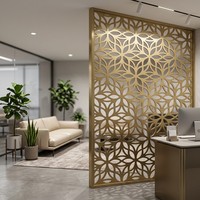 Panneaux de clôture décoratifs en aluminium découpés au laser sur mesure YISHANG pour jardin, piscine et villa