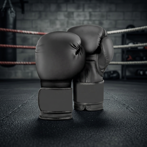 Gants d'entraînement de boxe professionnels en cuir, à doigts entiers, avec fermeture Velcro pour adultes - Product Image 4