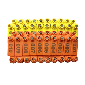 Thẻ Tùy Chỉnh GPS Chip Thỏ Động Vật Tai Thẻ Mã <span class=keywords><strong>QR</strong></span> Pet Mark Đánh Số Tagger Eartag Gia Súc Theo Dõi Thiết Bị Taggers UHF Rfid Thẻ - Product Image 1