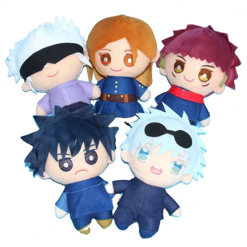 La fabbrica consiglia la peluche Jujutsu Kaisen, la bambola di peluche jujitsu Anime giapponese, il peluche Jujutsu Kaisen per la decorazione