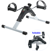 Mini vélo d'exercice pour la rééducation à domicile sous/sur l'exercice de pédale de bureau pour la jambe et le bras pour une utilisation au bureau à domicile
