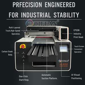 Imprimante UV <span class=keywords><strong>à</strong></span> plat de bureau A3 3050 en vente chaude, imprimante UV <span class=keywords><strong>à</strong></span> plat I3200 Xp600 avec positionnement visuel pour coque de téléphone - Product Image 2