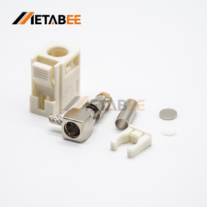 Conector de Arnés de Alimentación Phantom para Radio Automotriz, Coaxial RF de 50 Ohmios, con Conector Fakra B Código B, Color Blanco Crema, para Soldar - Product Image 4