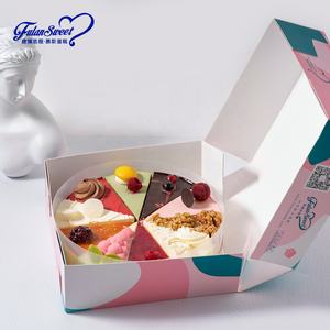 เค้กมูสหวานชุ่มชื้นสิบรสชาติที่แตกต่างกันเค้กขนมหวานพร้อมอาหารแช่แข็ง - Product Image 6