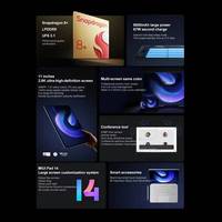 Tablette Xiao Mi Pad 6 PRO 2023, écran 11 pouces 144 Hz 2,8K, processeur Qualcomm Snapdragon 8+, 12 Go de RAM, batterie 8600 mAh, charge 67 W, Android 13, Wi-Fi