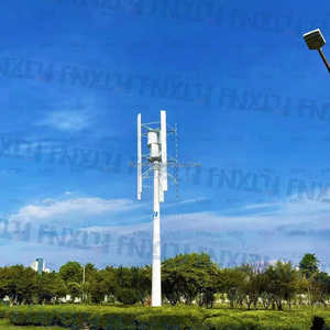 Éolienne verticale VAWT de 1 kW, 3 kW, 5 kW, 10 kW, 20 kW à haut rendement et design attrayant, à faible bruit de fonctionnement - Product Image 6