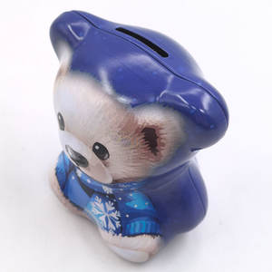 カスタマイズされたクマとピギーバンクの缶食品グレードの金属チョコレート & マネーギフト包装子供のためのリサイクル可能な缶 - Product Image 5