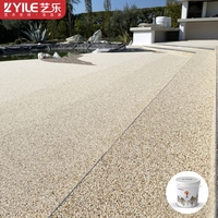 Revêtement liquide pour pierre lavée Yile Outdoor, imperméable et résistant à l'humidité, avec couleurs personnalisées