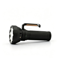 Lampe de travail LED industrielle en aluminium, rechargeable, étanche, 1000+ lumens, faisceau réglable pour atelier de mécanique