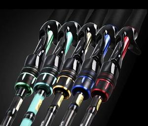 HSD Удочка с 2 гибридными насадками, длинная литая MF Удочка 2,1 М 2,4 м, полностью карбоновая спиннинговая/литейная удочка для большой рыбы - Product Image 6