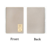Cahier de notes personnalisé A5, pour planificateur hebdomadaire, couverture rigide, spirale d'impression