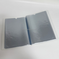 Carpeta de Archivos de Plástico PVC A4, Carpetas Delgadas Reutilizables, Carpeta de Presentación con Marca Personalizada para Regalos Corporativos y Uso en Oficina
