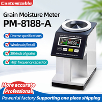 Humidimètre à grains avec écran LCD, plage de mesure 1%-40%, pour graines de melon blanc, café, noisettes, maïs, riz, graines de lin et 31 autres types de céréales