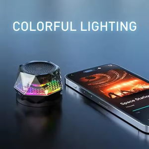 Loud Speaker Rgb Gaming 2.1 Subwoofer Computer <b>Pc</b> Speakers <b>Pc</b> Rgb Plastic Speaker with 7 Colors Led Light Phone <b>Stand</b> - Product Image 3