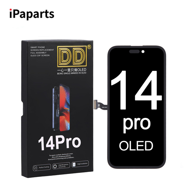Replacement Soft OLED Touch Screen for 14PRO (6.1" 1 Year Warranty 100% Working)