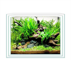 Fabrik Großhandel 60H 30 Gallonen randlose eisen arme <span class=keywords><strong>Aquarium</strong></span> <span class=keywords><strong>Aquarium</strong></span> Ultra klares Glas <span class=keywords><strong>Aquarium</strong></span> Wasserglas Tank - Product Image 2