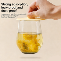 Ensemble de sets de table et de coussinets antidérapants en silicone transparent, sans danger pour les aliments, faciles à nettoyer, pour la décoration de table à manger, fête, personnalisable