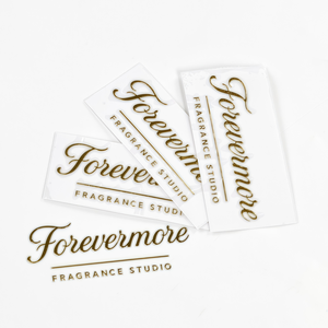 Etiquetas Adhesivas de Transferencia de Lámina Dorada de Lujo Personalizadas OEM Directas de Fábrica - Etiquetas de Transferencia Mate/Brillante para Botellas de Fragancias - Product Image 4