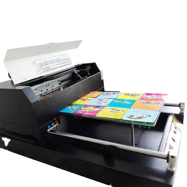 High quality LED inkjet UV printer Pen wood acrylic plastic printer 330*600 mm A3 Plus small environmentally friendly printer