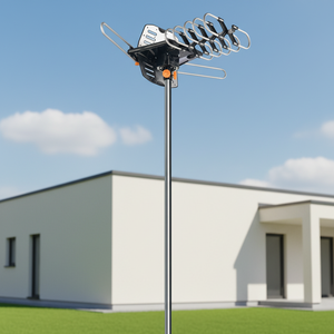<span class=keywords><strong>Antenne</strong></span> <span class=keywords><strong>TV</strong></span> extérieure 360° °   <span class=keywords><strong>Antenne</strong></span> amplifiée 4K 1080P UHF VHF pour chaînes locales gratuites, résistante aux intempéries, anti-5G, pour maison, <span class=keywords><strong>camping</strong></span>-car, grenier - Product Image 5