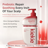 Shampooing Capillaire Hydratant Prébiotique Anti-Pelliculaire Kiekie Ingrédients Naturels pour une Thérapie Apaisante en Profondeur du Cuir Chevelu Fourniture Professionnelle pour Salons