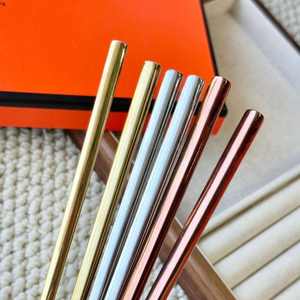 Gifts Set Metal Chopsticks Set 5 Pairs Stainless Steel Chopsticks With Gift <b>Box</b> for Home and Restaurant - Product Image 2
