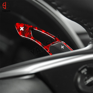 Pour Honda Civic FC FK Spirior Accord CRV <span class=keywords><strong>G5</strong></span> <span class=keywords><strong>Odyssey</strong></span> RC, palettes de changement de vitesse au volant en ABS, accessoires de modification intérieure automobile - Product Image 3