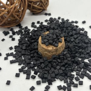 Plástico compuesto de alta calidad PPS 65% GF Partícula de resina virgen Pellet de Color negro para componentes de impresora PPS modificado en bruto - Product Image 3