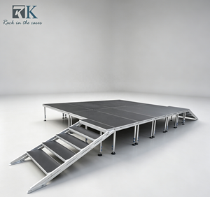 Aluminum Alloy <b>Stage</b> <b>Platform</b> for Outdoor Activities Portable Outdoor Event <b>Stage</b> - Product Image 1