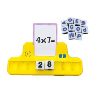 定制儿童创意闪存卡英语单词数学图片学习卡立方体积木早教学习玩具