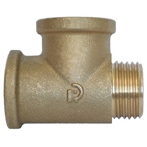 Raccordo a T filettato da 1/2 pollice per tubi idraulici - Product Image 1