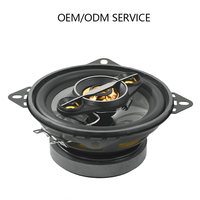 Grille de haut-parleur coaxial 4 voies HYANKA HCS-8604 de 4 pouces avec panier en fer, 4 ohms, 20 W RMS