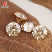 Pierres de zircone rondes à taille brillante Red Leaf |   Coupe et éclat exceptionnels pour la fabrication de bijoux fins