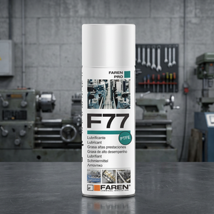 Spray Lubrificante Professionale PTFE F77 400ml Aerosol (Faren 968003) - Product Image 3
